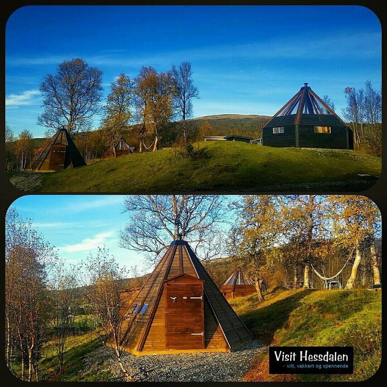 Apartamento Hessdalen Ufocamp Vårhus Exterior foto
